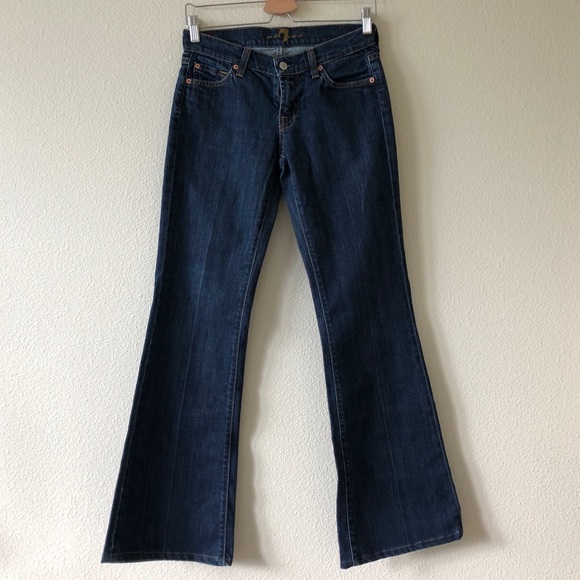 7 For All Mankind Flare Jeans - Picture 2 of 8